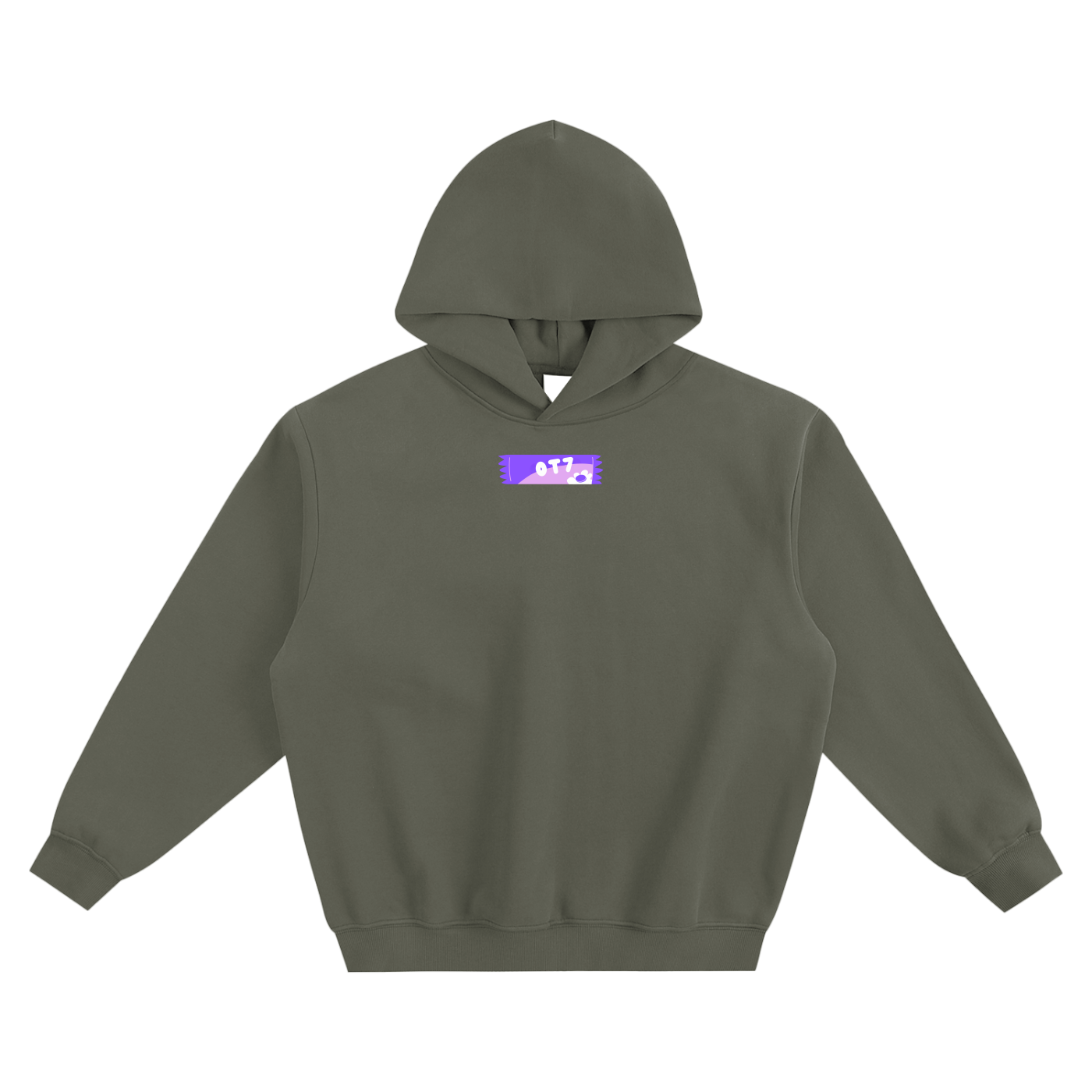 OT7 BTS Oreo Fleeced Boxy Hoodie