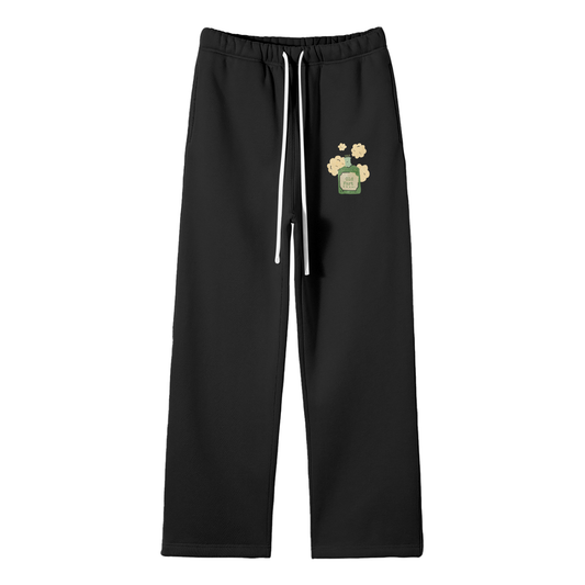 Old Fart (Jar) Streetwear Fleece Straight Leg Pants