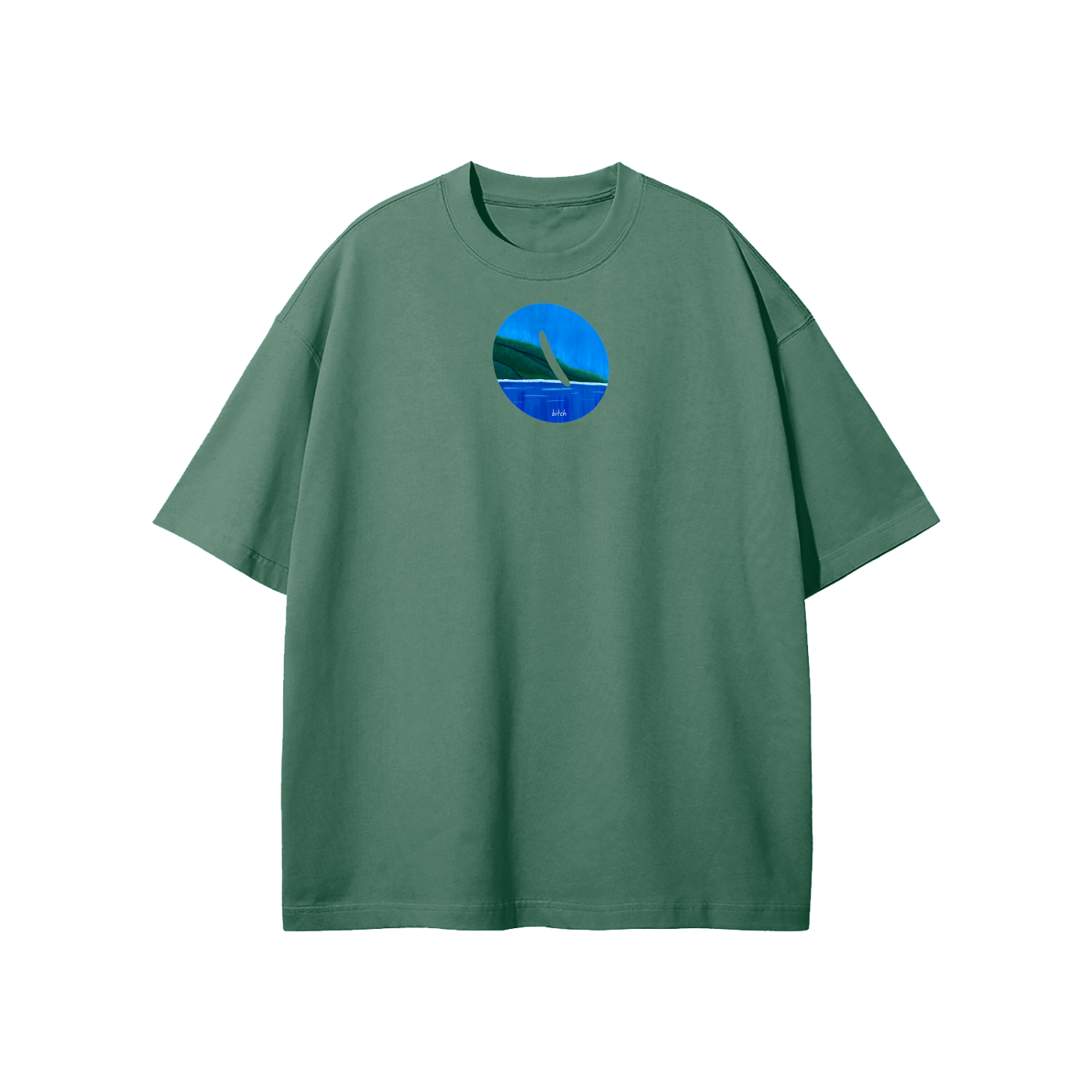 Life's A Bitch Streetwear Heavyweight Loose Fit T-Shirt