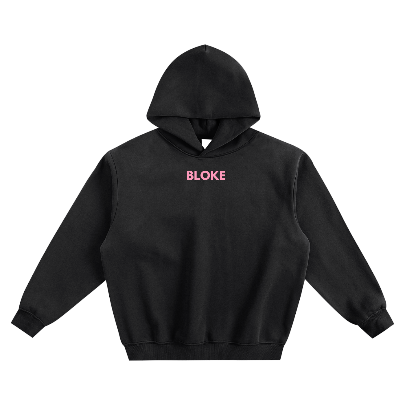 Bloke Fleeced Boxy Hoodie
