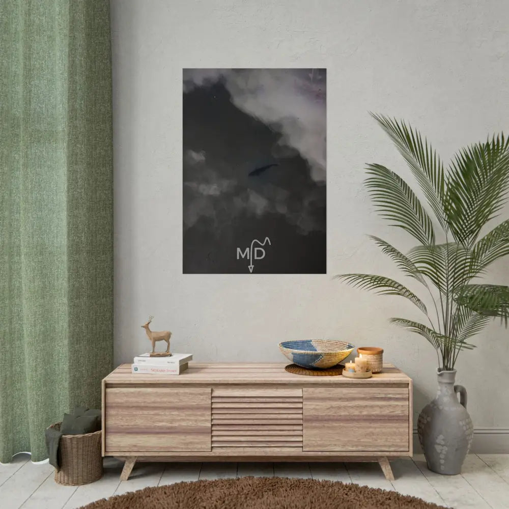 Fin Poster 28’’ x 40’’ (Vertical) / Matte Poster