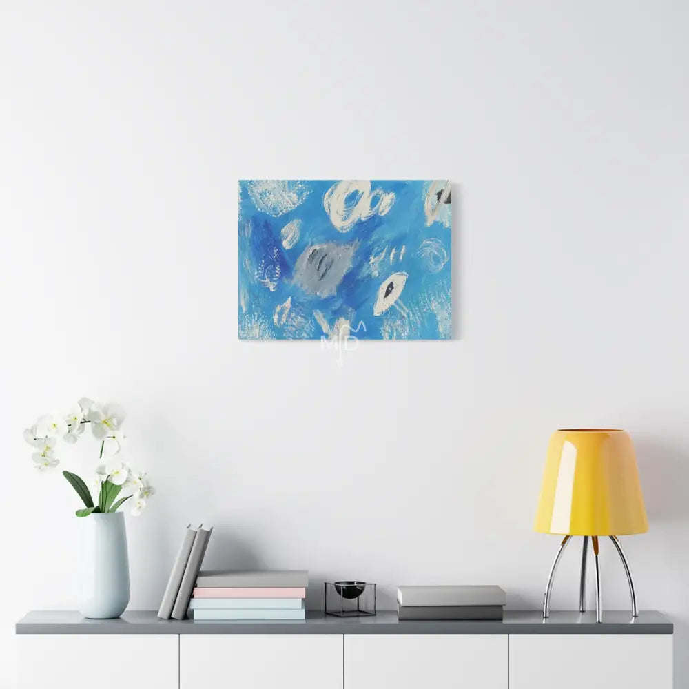 Flash Aaaaah Matte Canvas Canvas