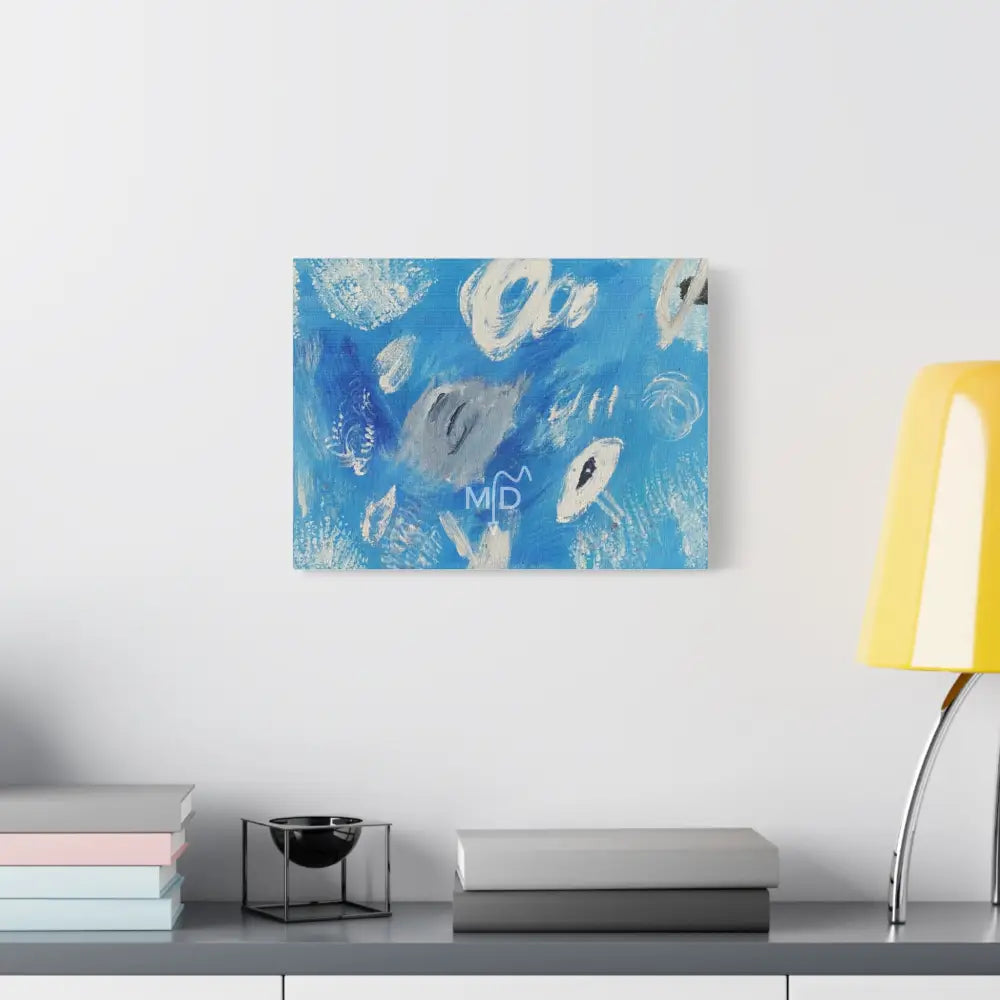 Flash Aaaaah Matte Canvas Canvas