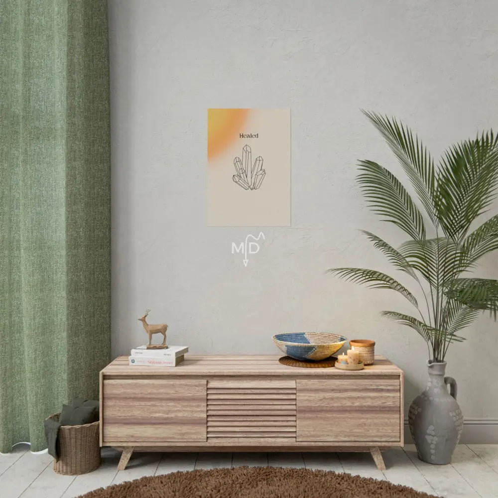Healed Poster 16.5’’ x 23.4’’ (Vertical) / Matte Poster