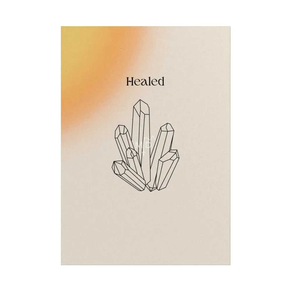 Healed Poster Poster