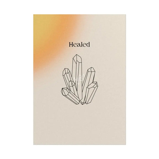 Healed Poster Poster