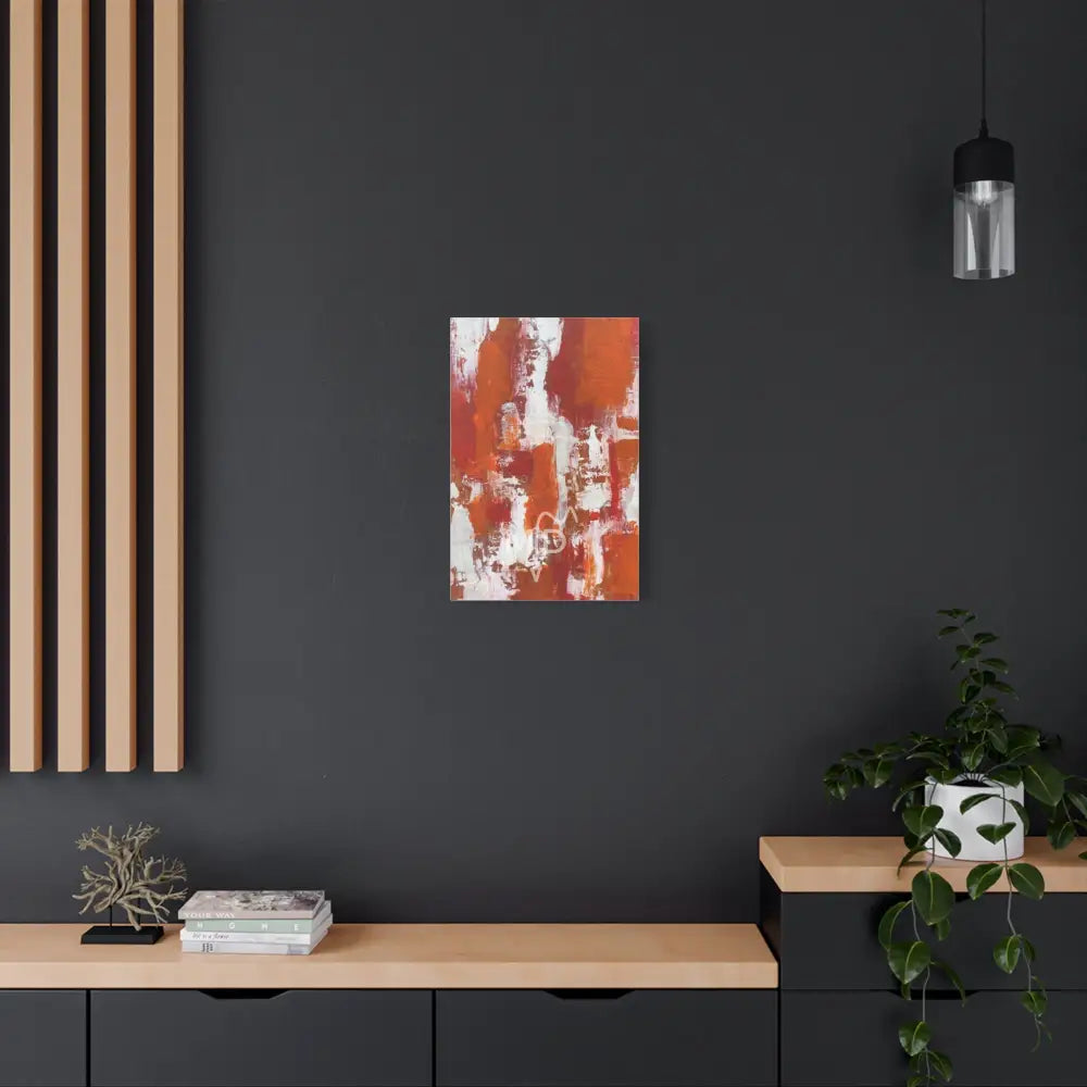 I Melt Matte Canvas Canvas