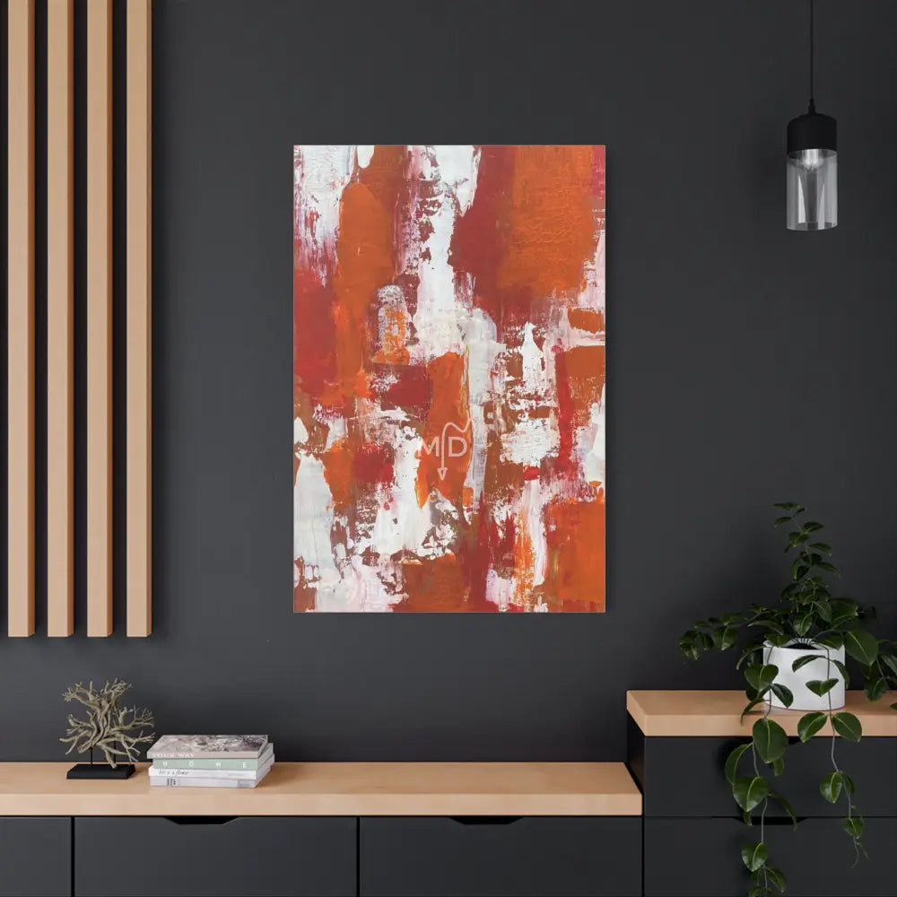I Melt Matte Canvas Canvas
