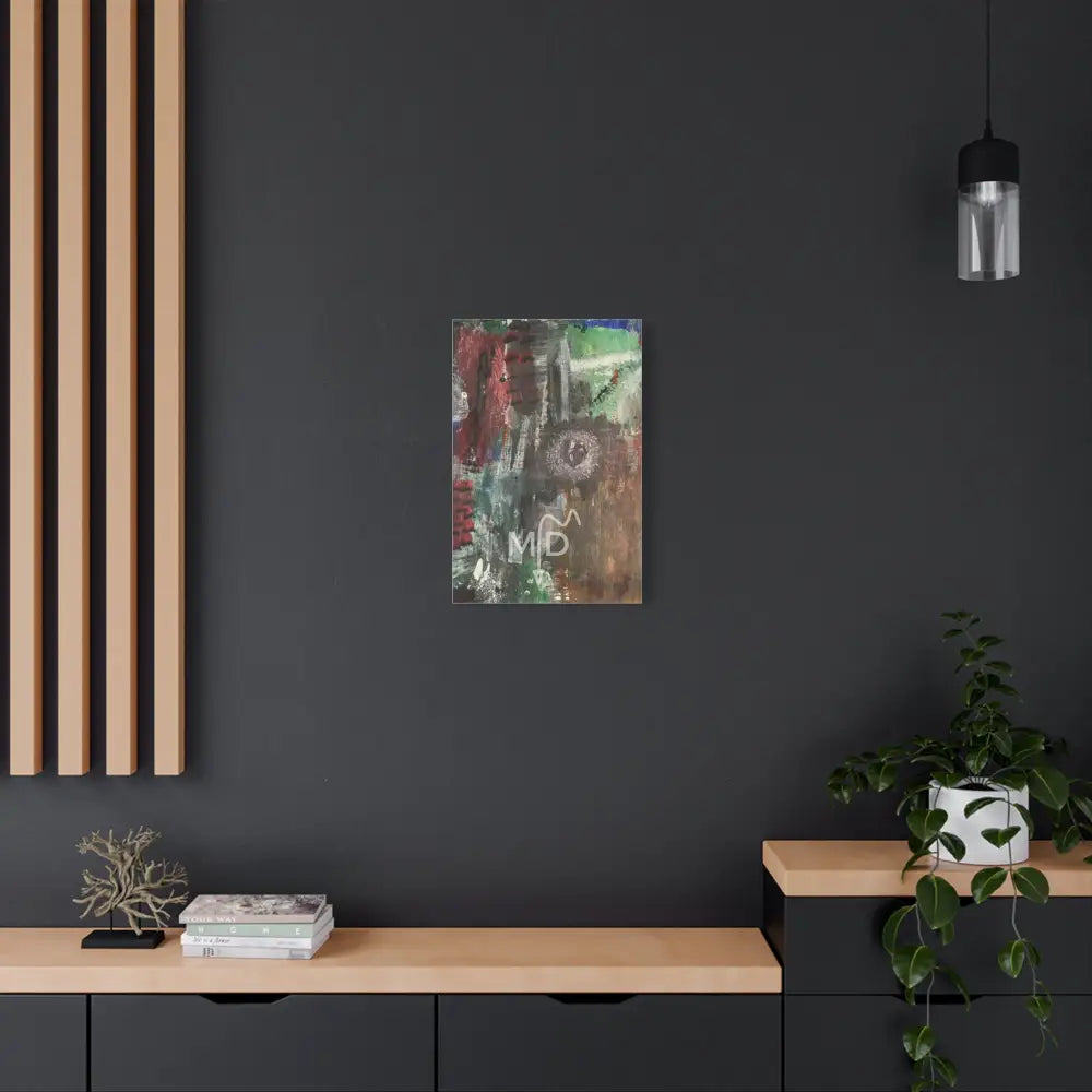 I See A Wheel Matte Canvas Canvas