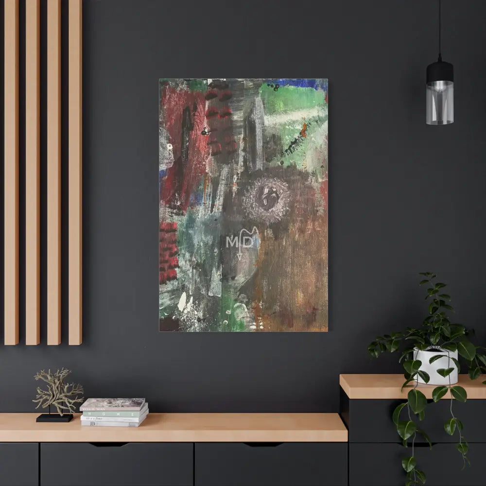 I See A Wheel Matte Canvas Canvas