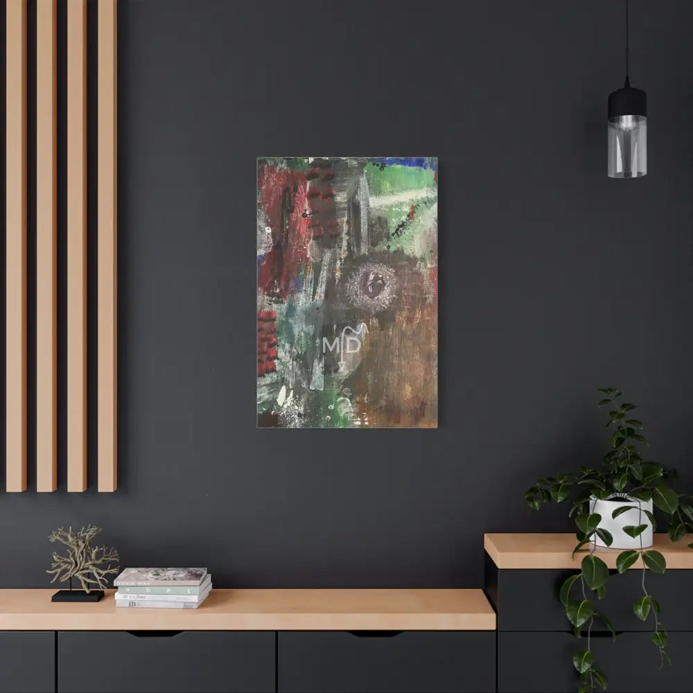 I See A Wheel Matte Canvas Canvas