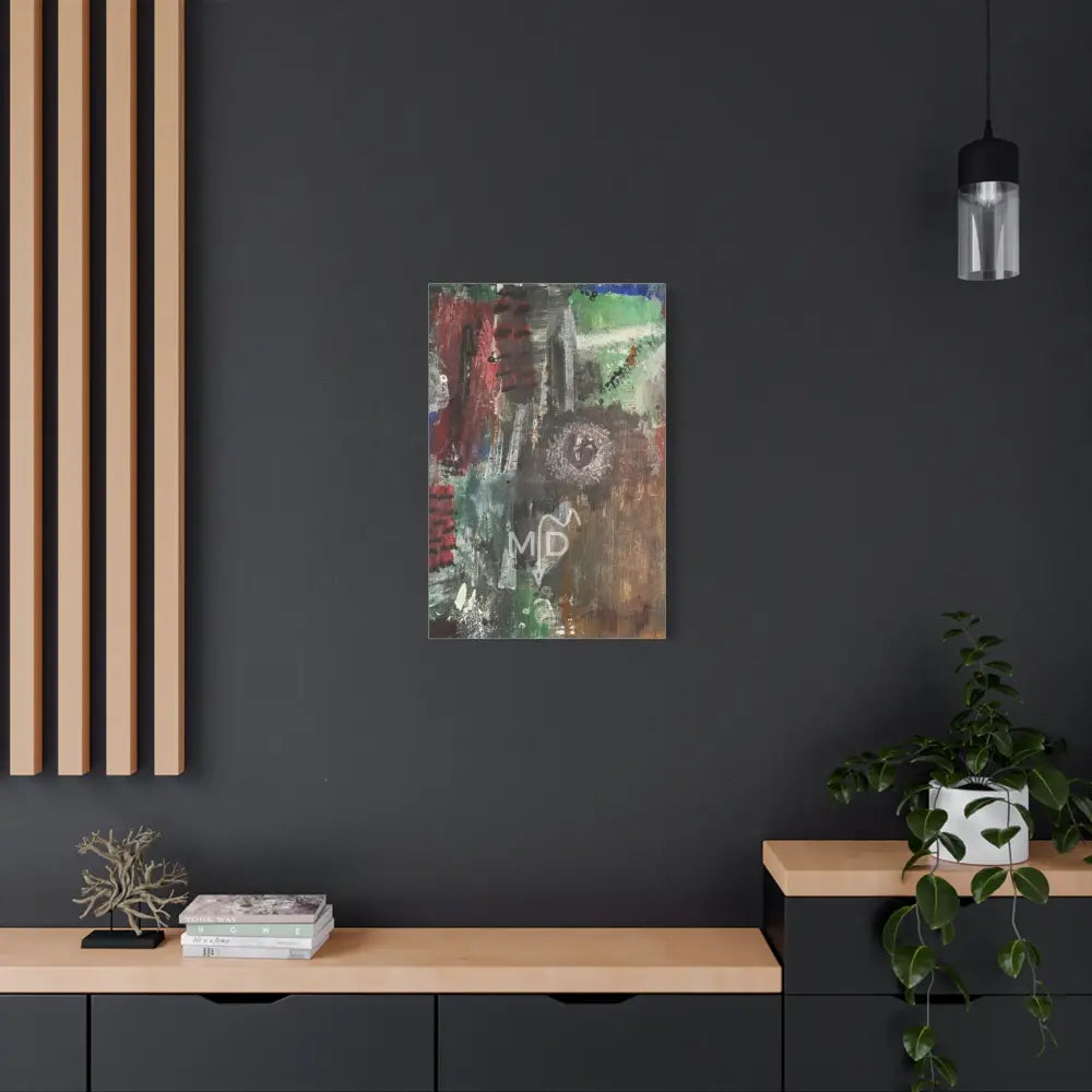 I See A Wheel Matte Canvas Canvas