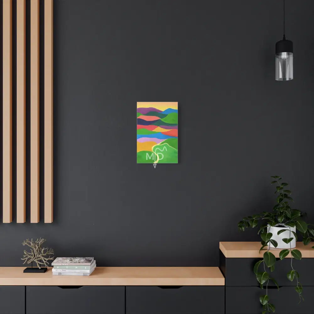 Ice Melt Human Waz ’Ere Matte Canvas Canvas