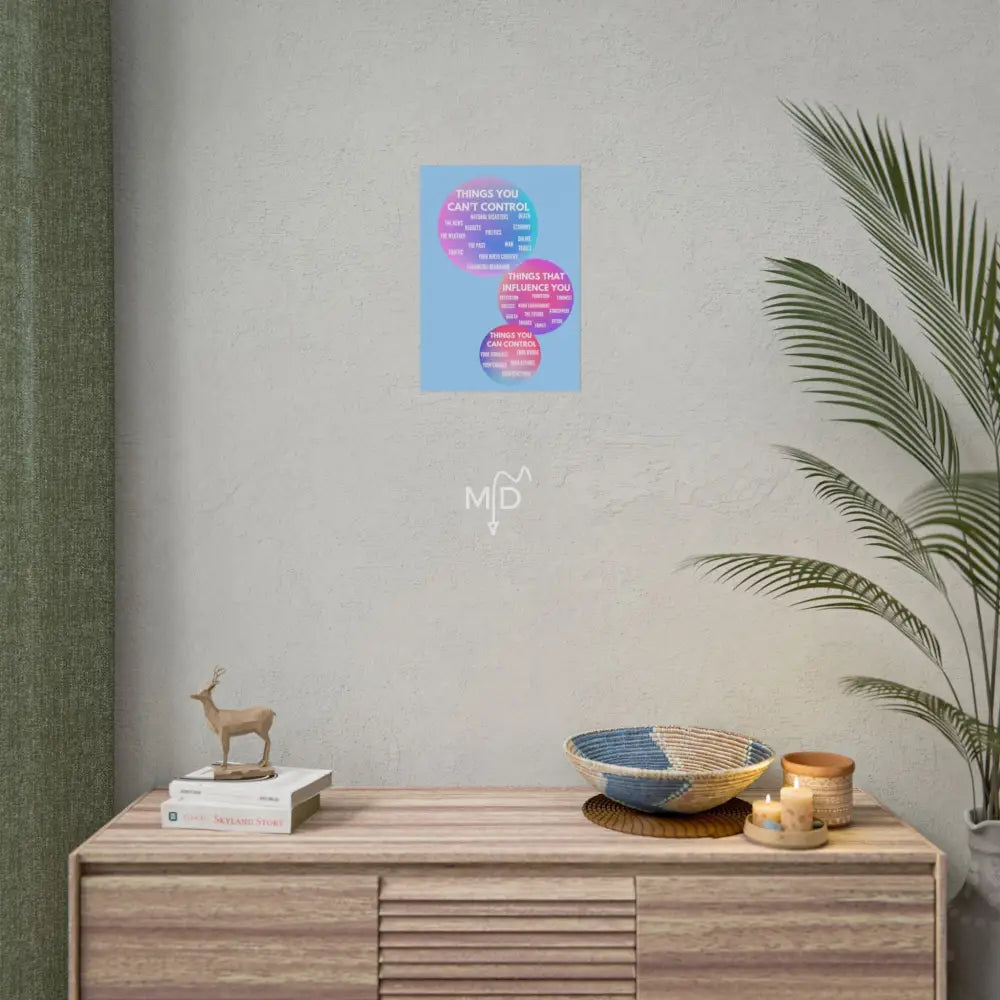 In Control Poster 11.7’’ x 16.5’’ (Vertical) / Matte Poster