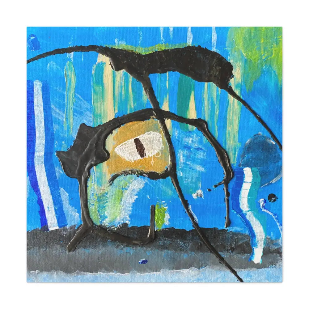 Ink Demo Dome-Gon Matte Canvas 36’’ x 36’’ / 1.25’’ Canvas