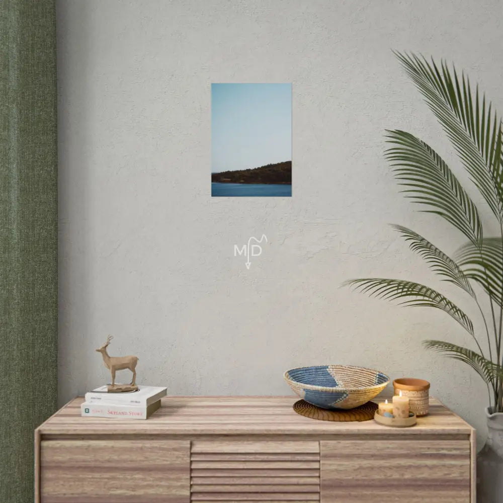 Island Poster 11.7’’ x 16.5’’ (Vertical) / Matte Poster