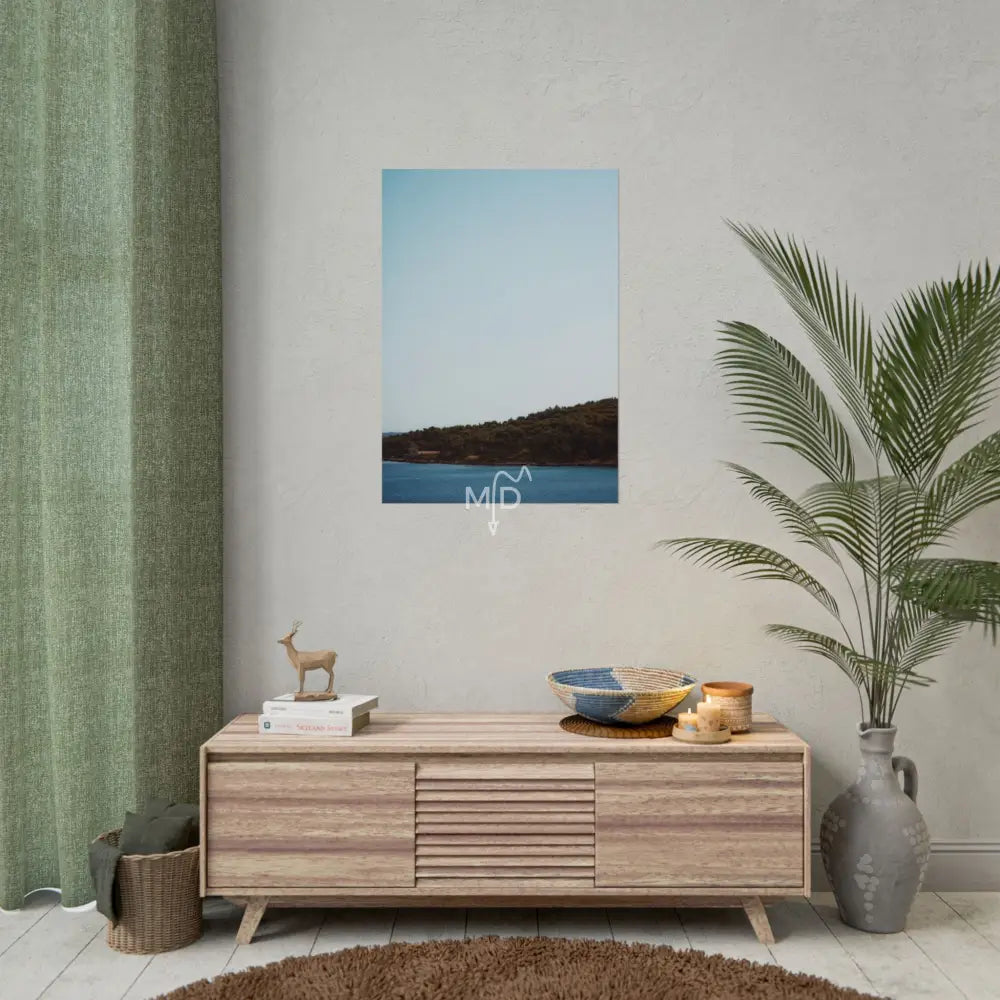 Island Poster 23.4’’ x 33.1’’ (Vertical) / Matte Poster