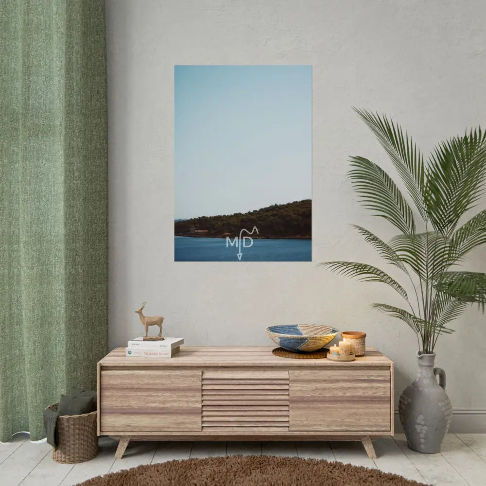 Island Poster 28’’ x 40’’ (Vertical) / Matte Poster