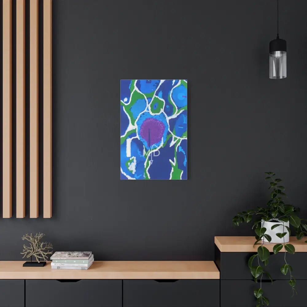 Microscopic Invasion Matte Canvas Canvas