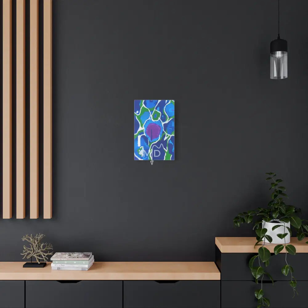 Microscopic Invasion Matte Canvas Canvas