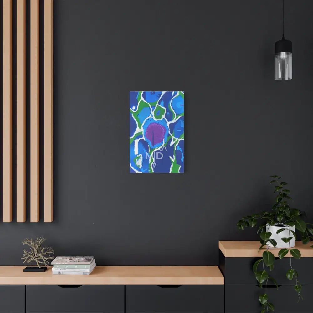 Microscopic Invasion Matte Canvas Canvas