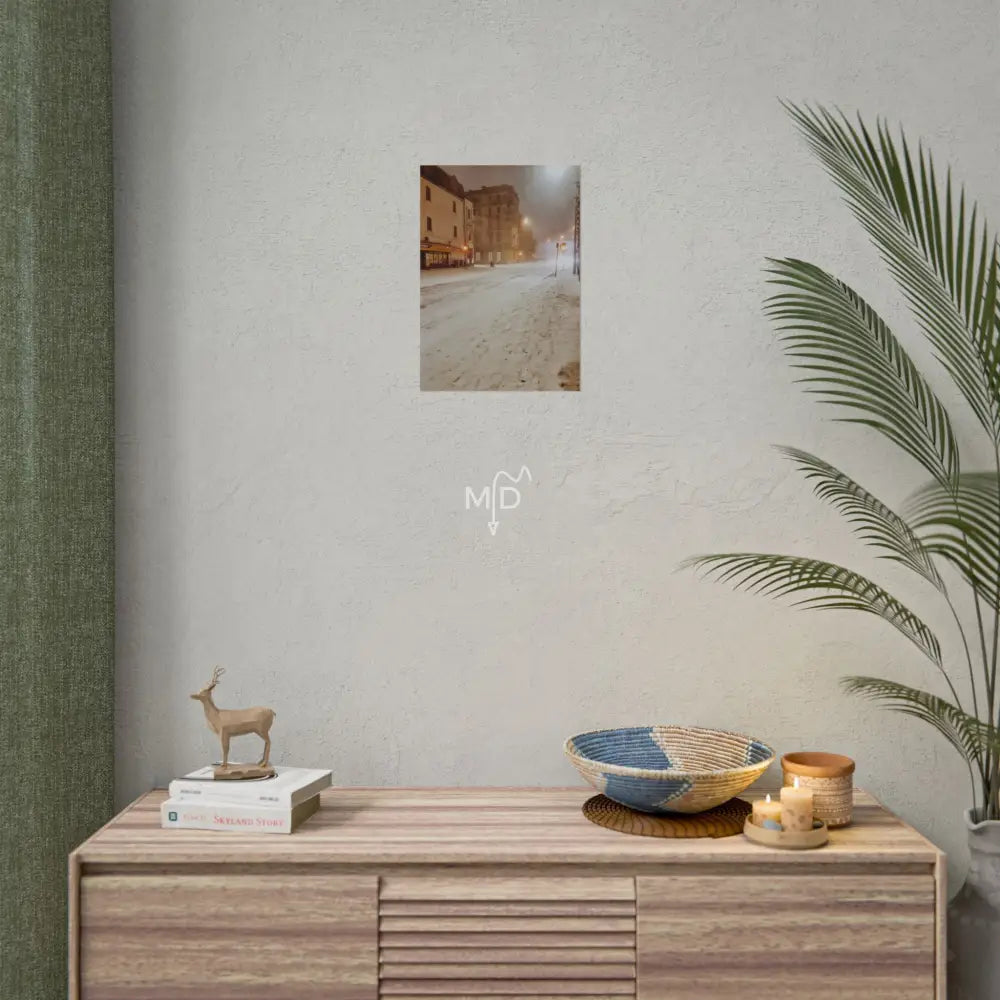 Mist Step Poster 11.7’’ x 16.5’’ (Vertical) / Matte Poster