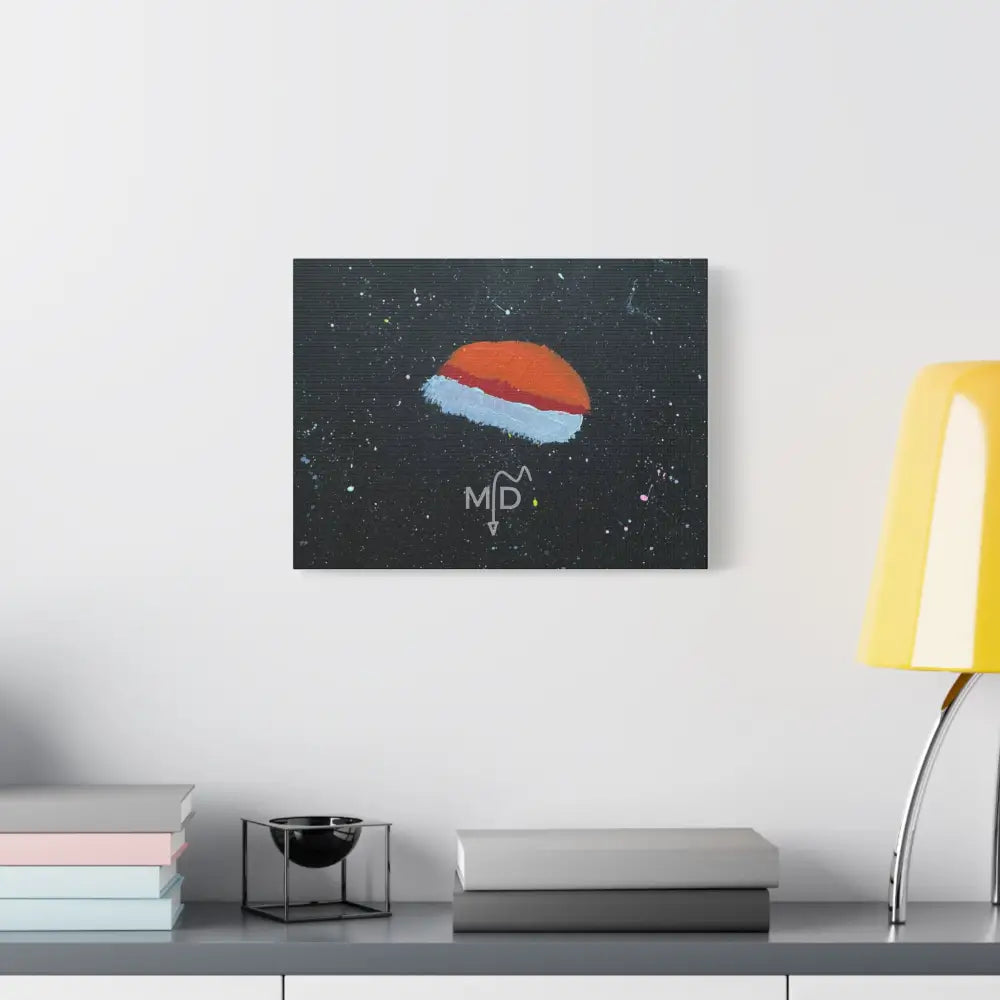More Space Than Burger Matte Canvas Canvas