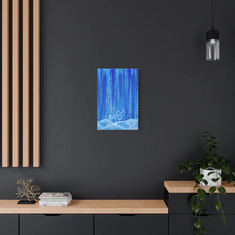 No Lights No One Home Matte Canvas Canvas