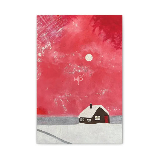 No one’s Home All Christmas Matte Canvas 12″ x 18″ (Vertical) / 1.25’’ Canvas