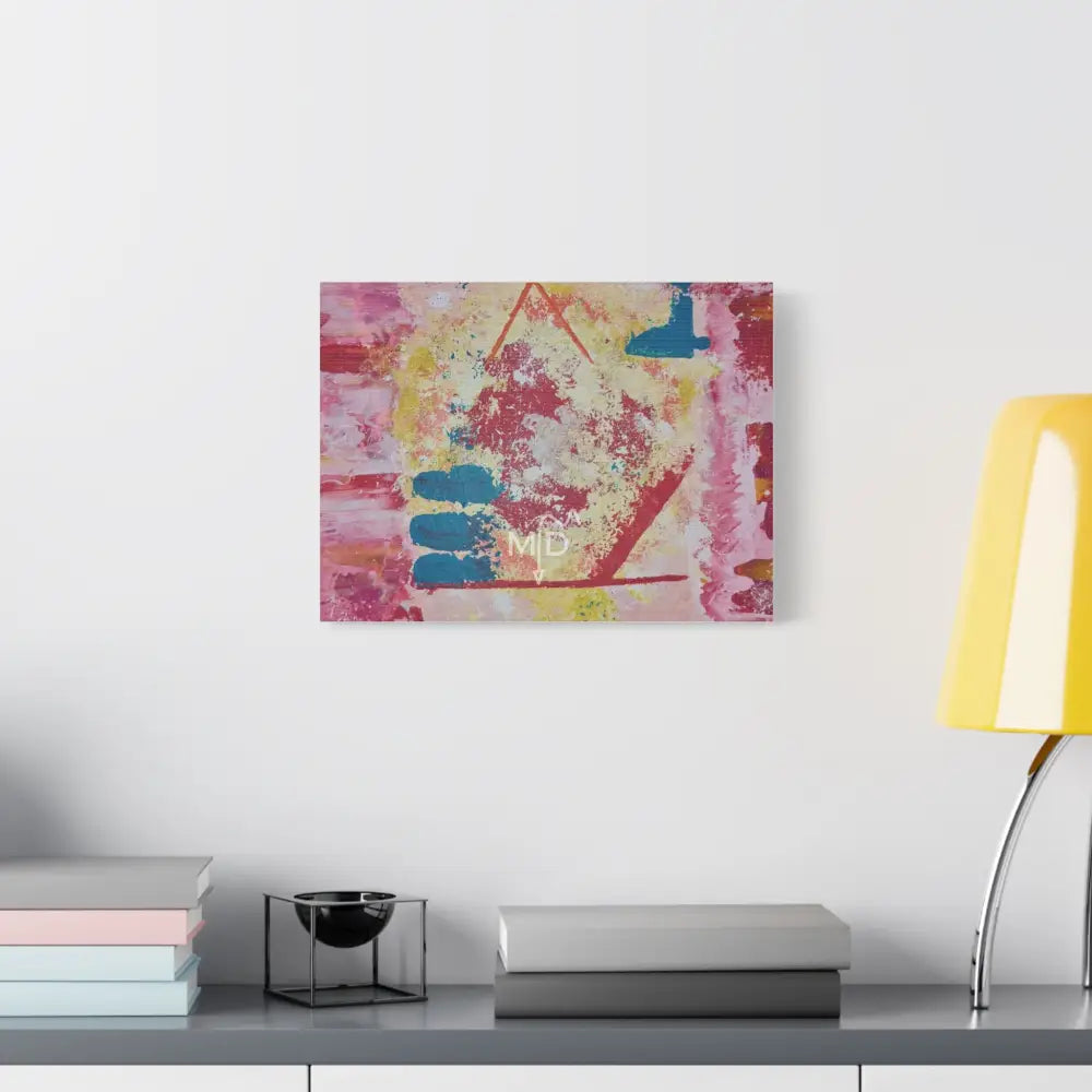 Obstruct Matte Canvas Canvas