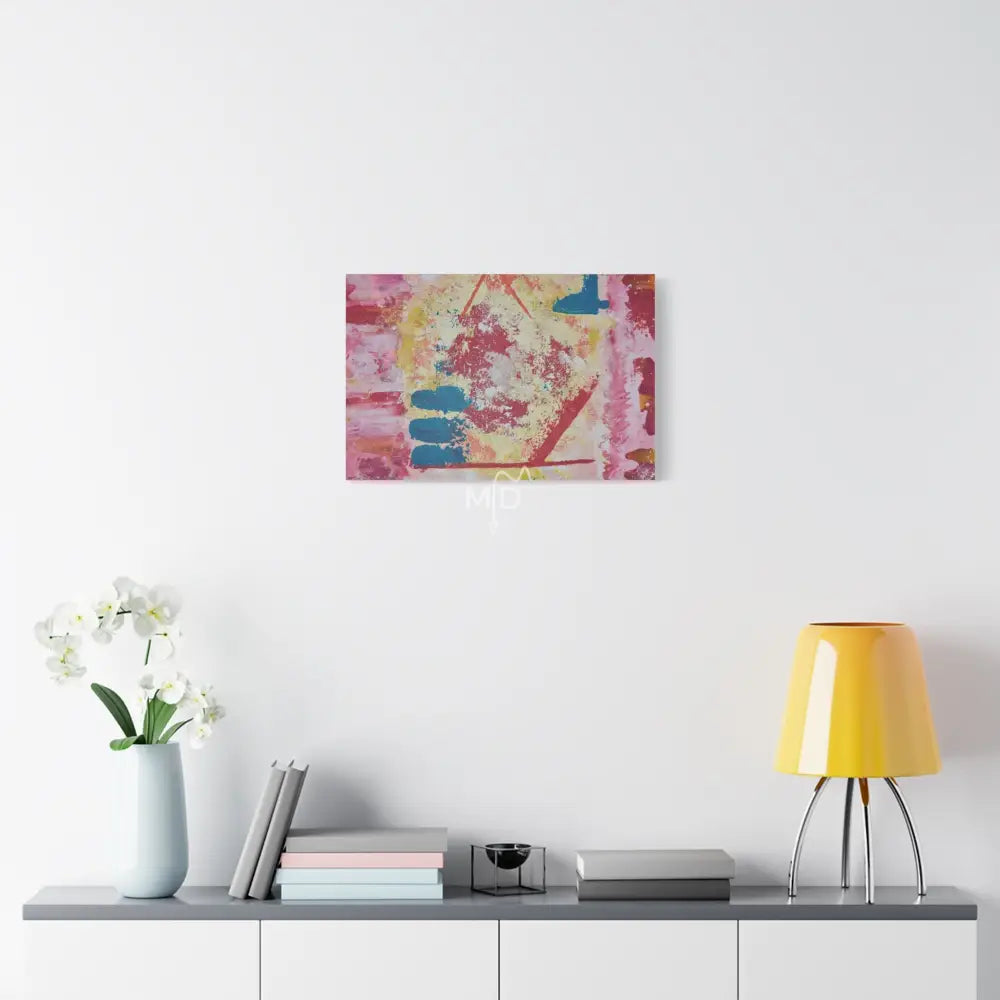 Obstruct Matte Canvas Canvas