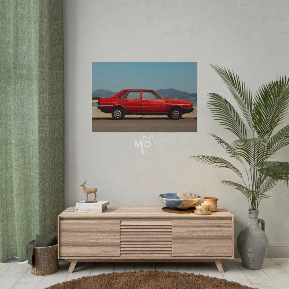 Old Rusty Poster 36’’ x 24’’ (Horizontal) / Matte Poster
