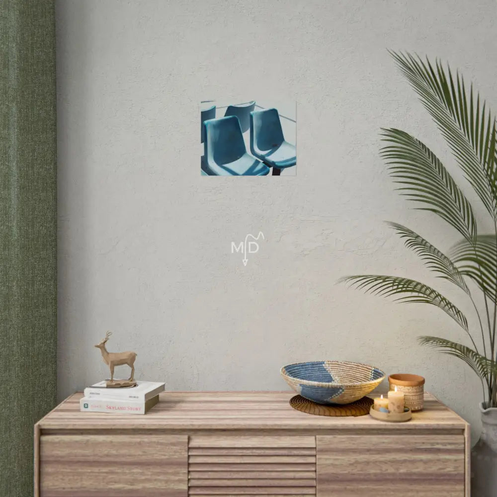 Old Seat Poster 14″ x 11″ (Horizontal) / Matte Poster