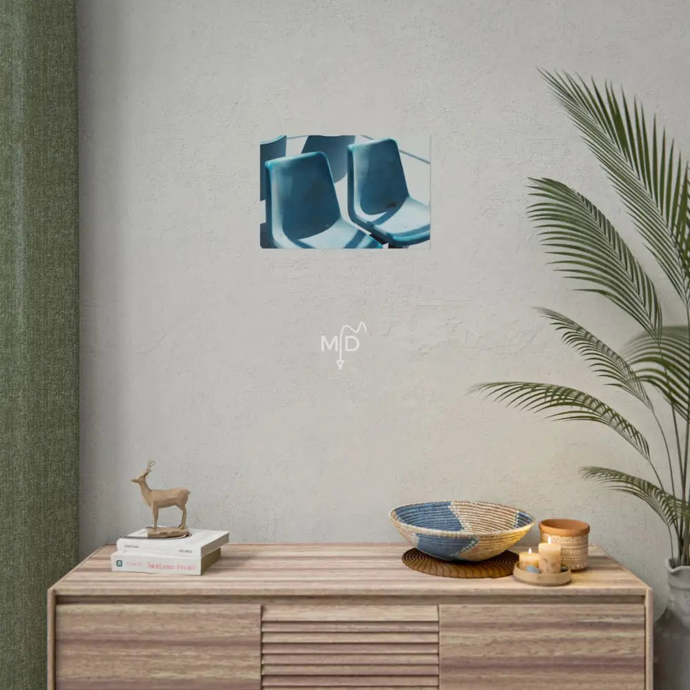 Old Seat Poster 18″ x 12″ (Horizontal) / Matte Poster
