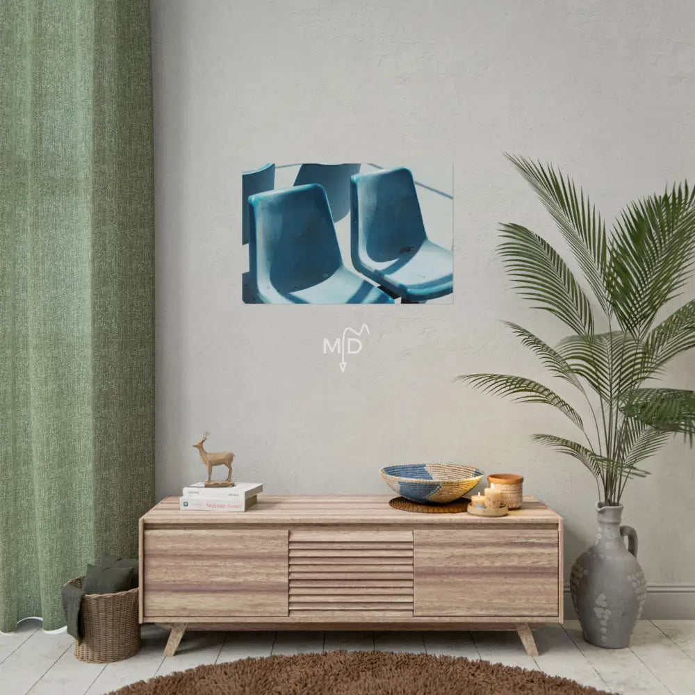 Old Seat Poster 30″ x 20″ (Horizontal) / Matte Poster