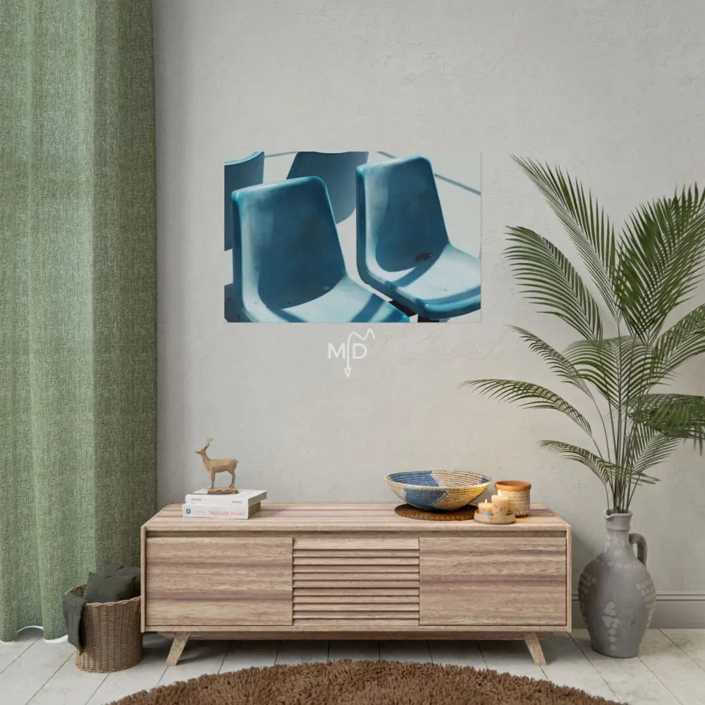 Old Seat Poster 36’’ x 24’’ (Horizontal) / Matte Poster