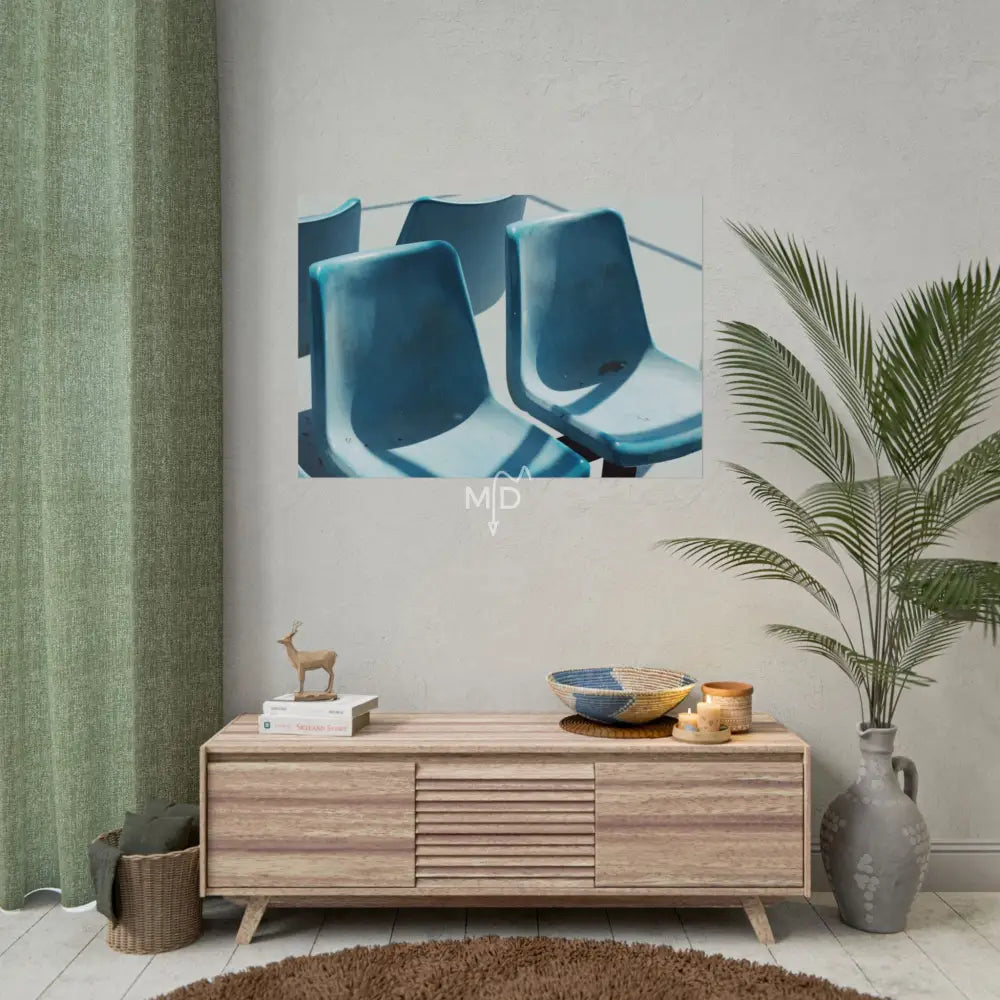 Old Seat Poster 40’’ x 28’’ (Horizontal) / Matte Poster