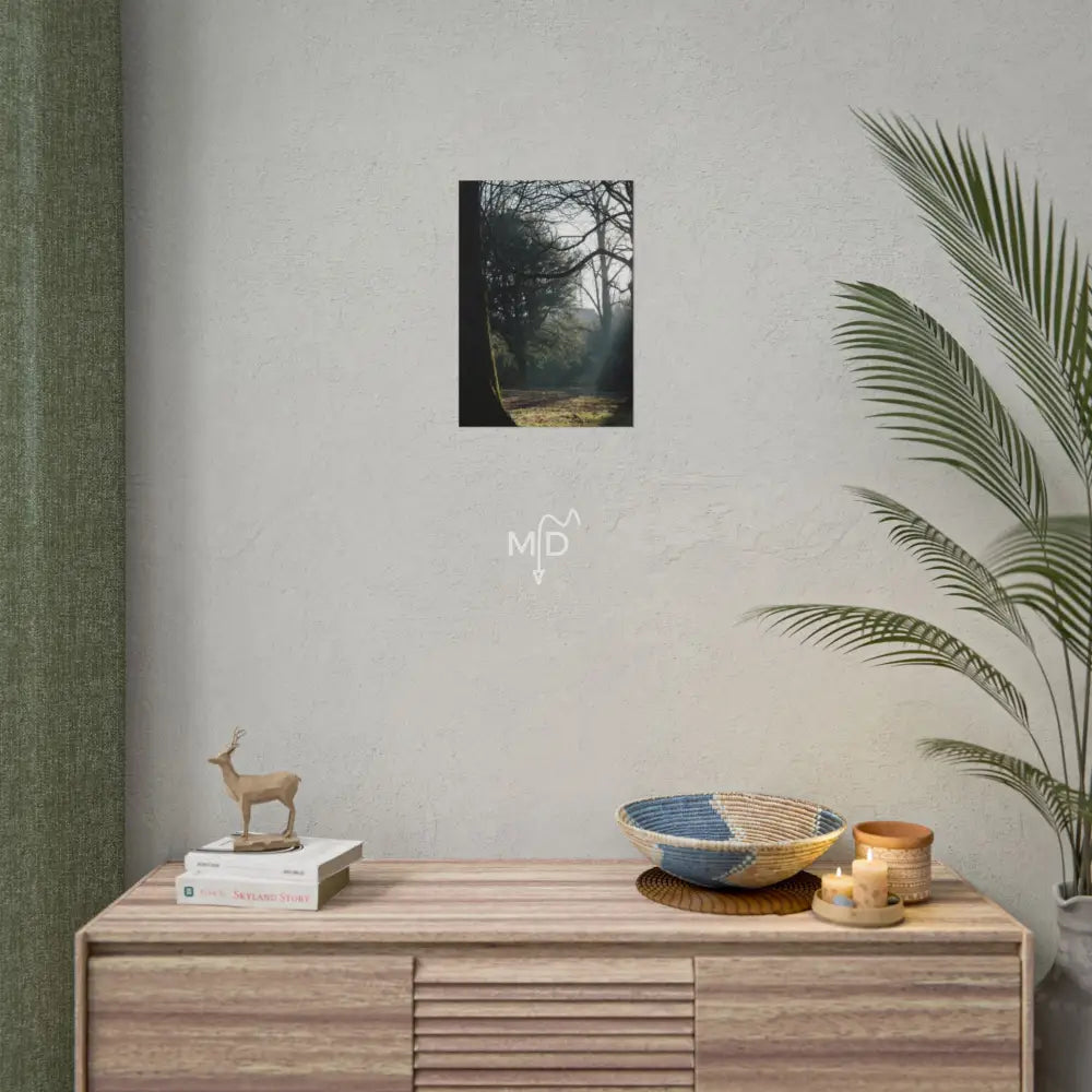 Oval Tree Poster 11.7’’ x 16.5’’ (Vertical) / Matte Poster