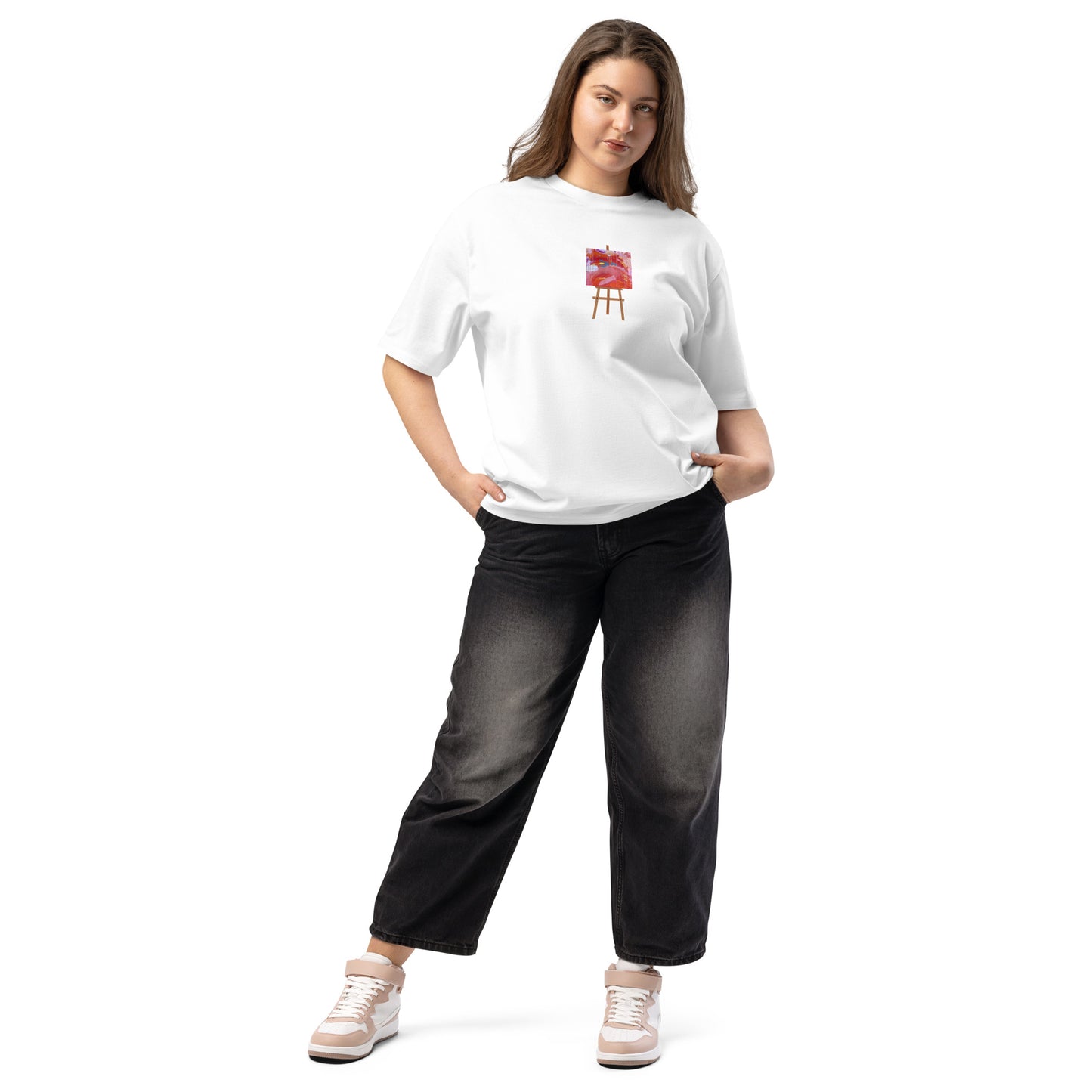 The Carrier Easel Oversized Heavyweight T-Shirt