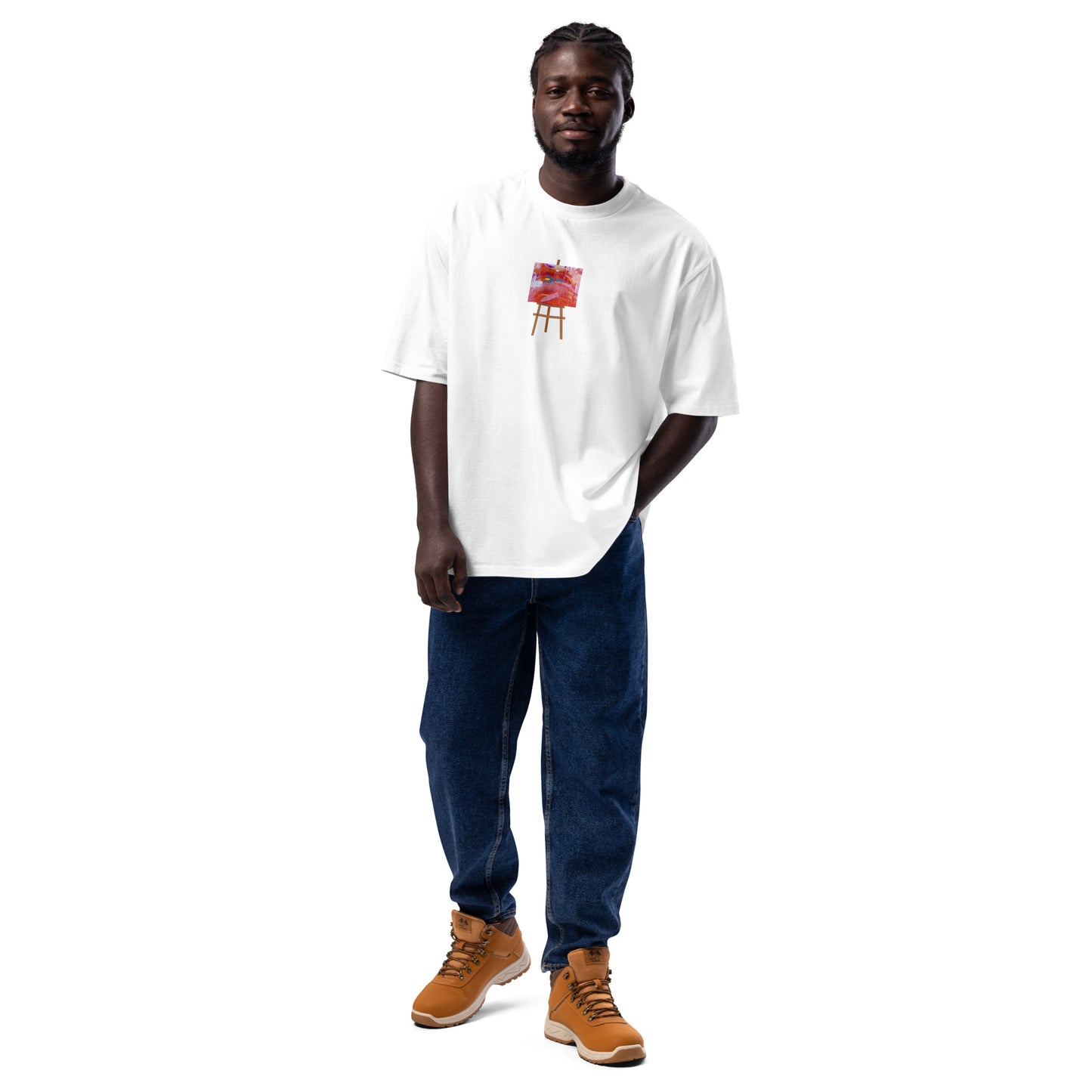 The Carrier Easel Oversized Heavyweight T-Shirt