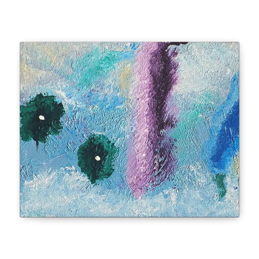 Petri Dish With An Accent Matte Canvas 10’’ x 8’’ (Horizontal) / 1.25’’ Canvas