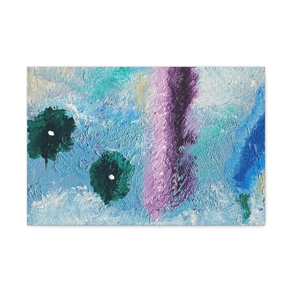 Petri Dish With An Accent Matte Canvas 24″ x 16″ (Horizontal) / 1.25’’ Canvas