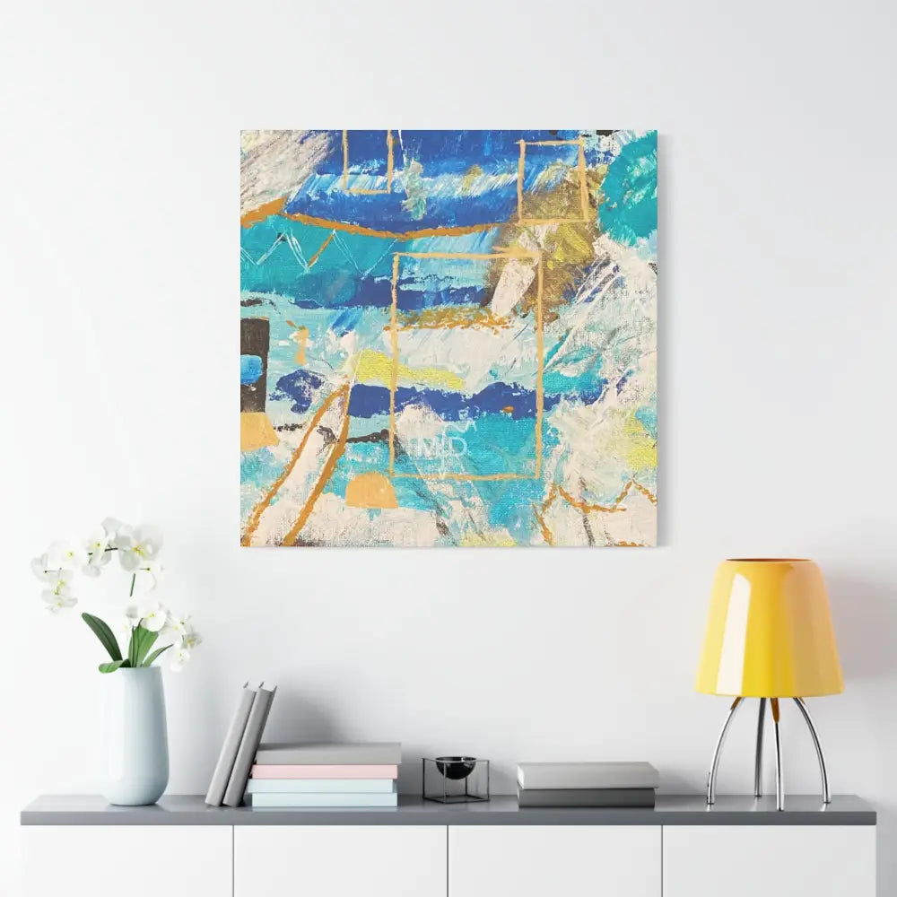 Portal Island Matte Canvas Canvas