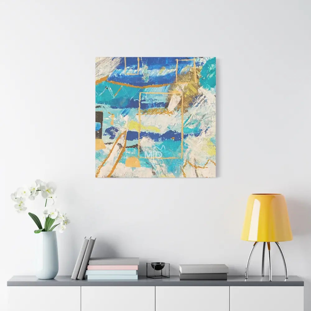 Portal Island Matte Canvas Canvas