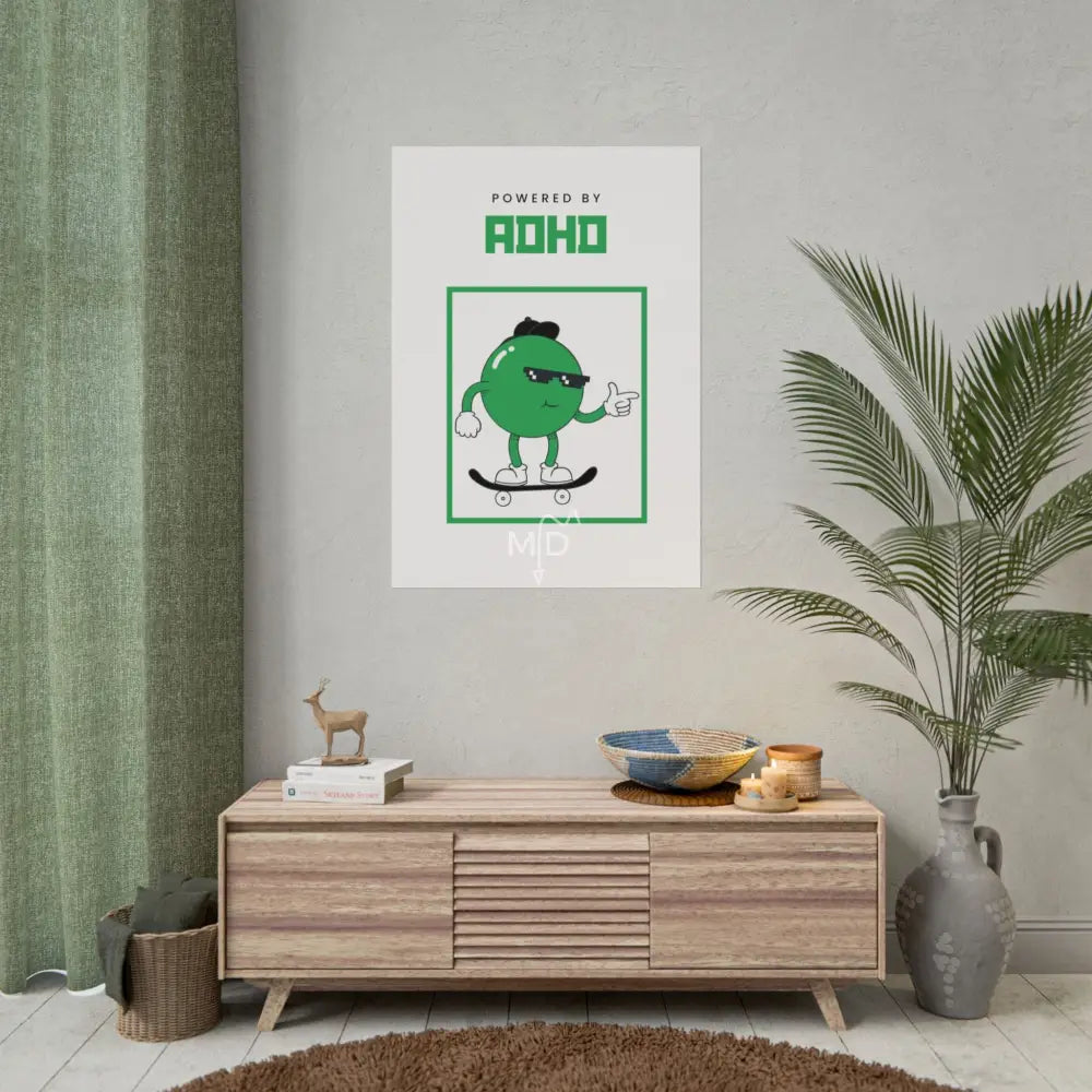 Powered By ADHD Poster 28’’ x 40’’ (Vertical) / Matte Poster