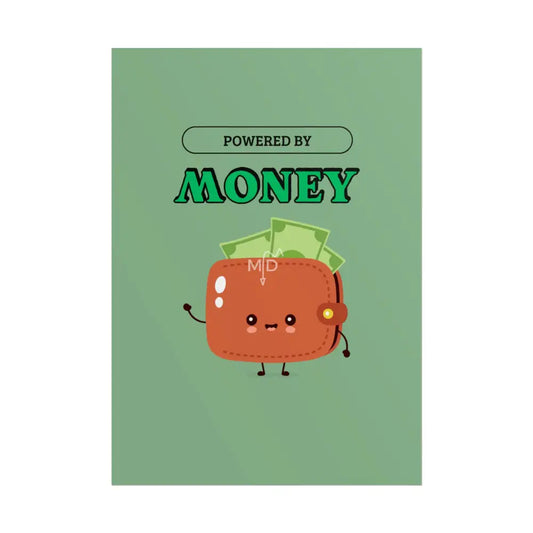 Powered By Money Poster Poster