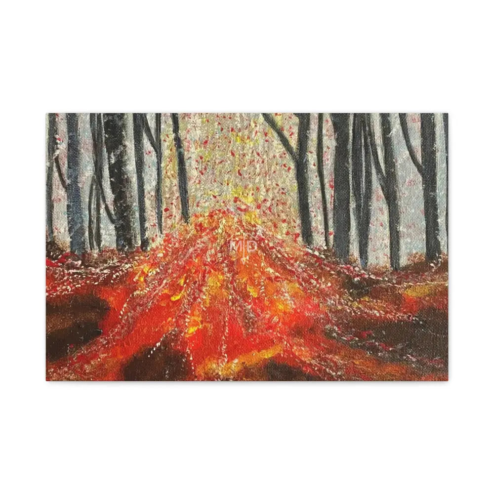 Red TV Matte Canvas 24″ x 16″ (Horizontal) / 1.25’’ Canvas