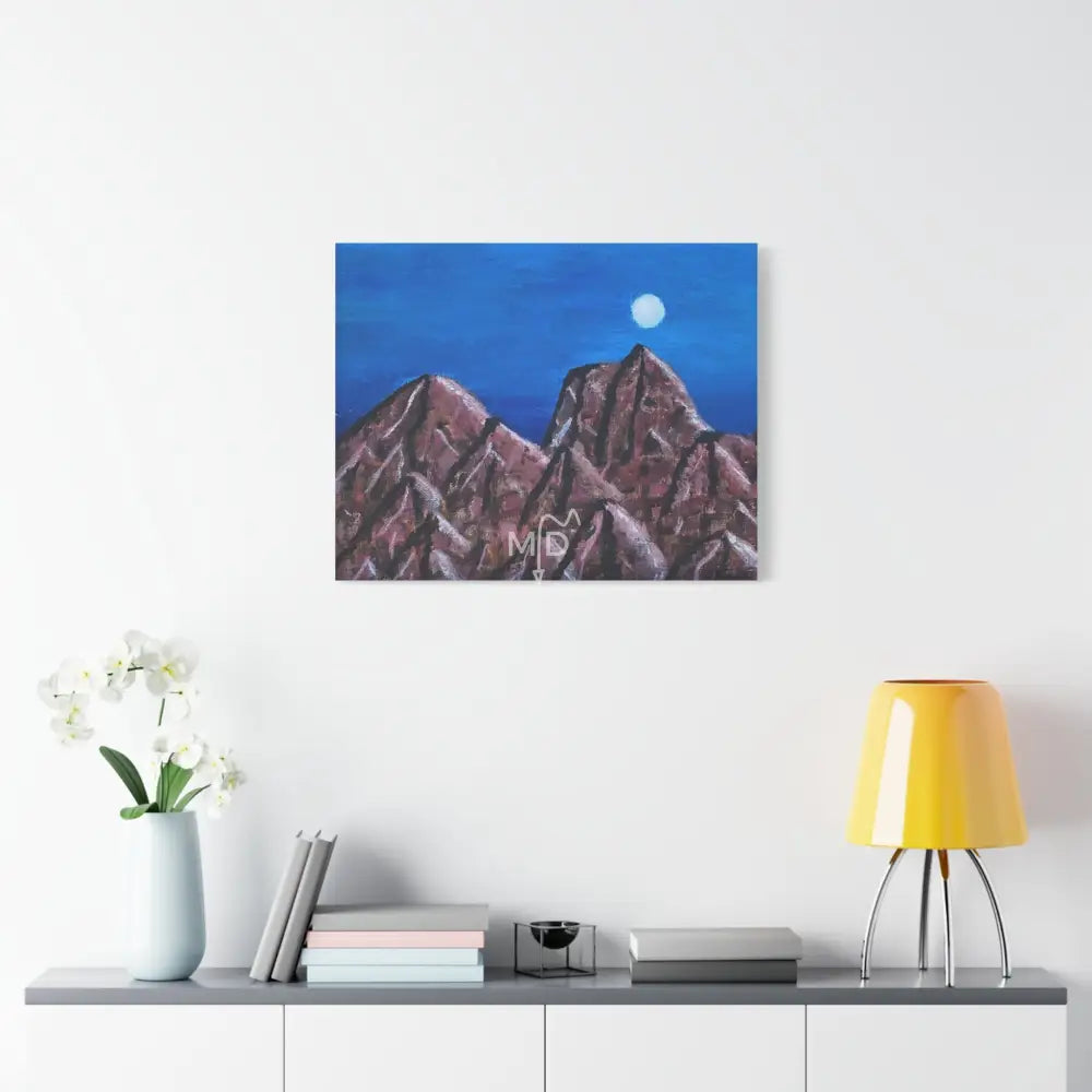 Rocky Matte Canvas Canvas