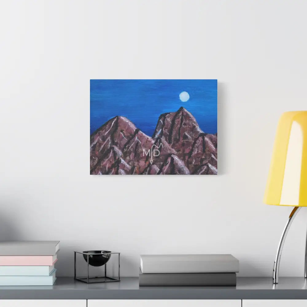 Rocky Matte Canvas Canvas