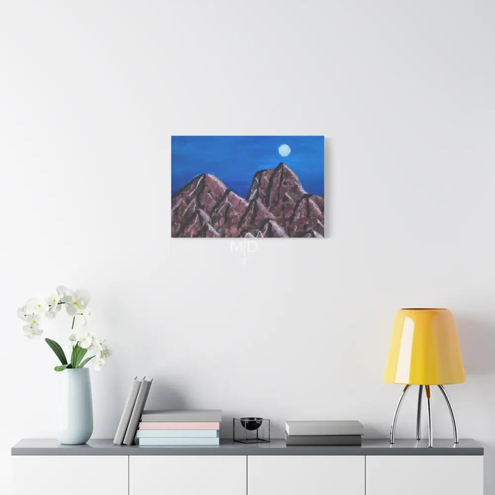 Rocky Matte Canvas Canvas